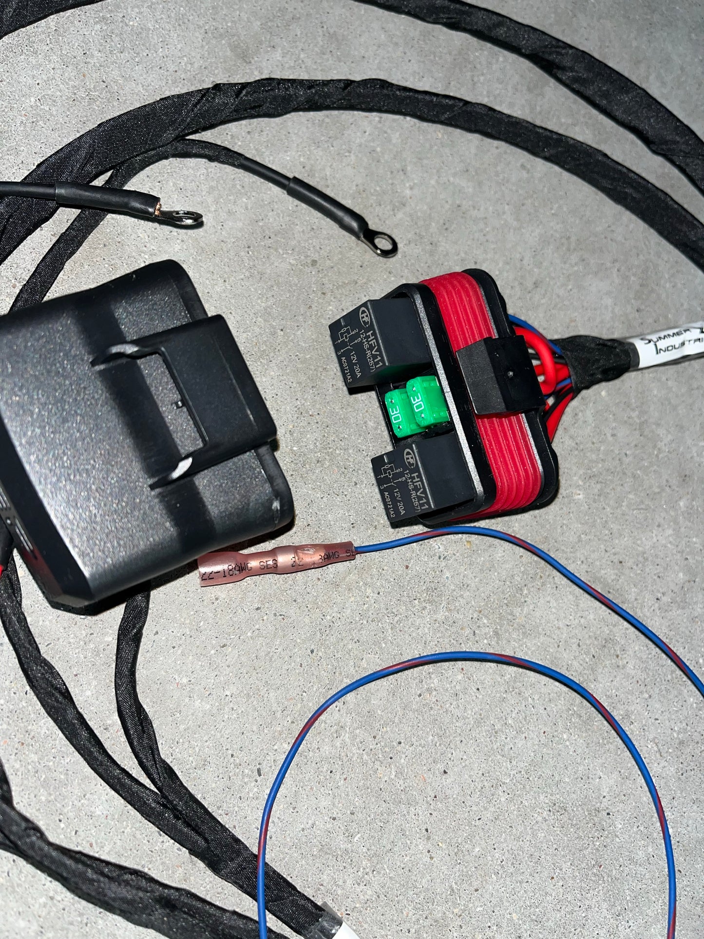 Dual Fuel Pump Relay Harness