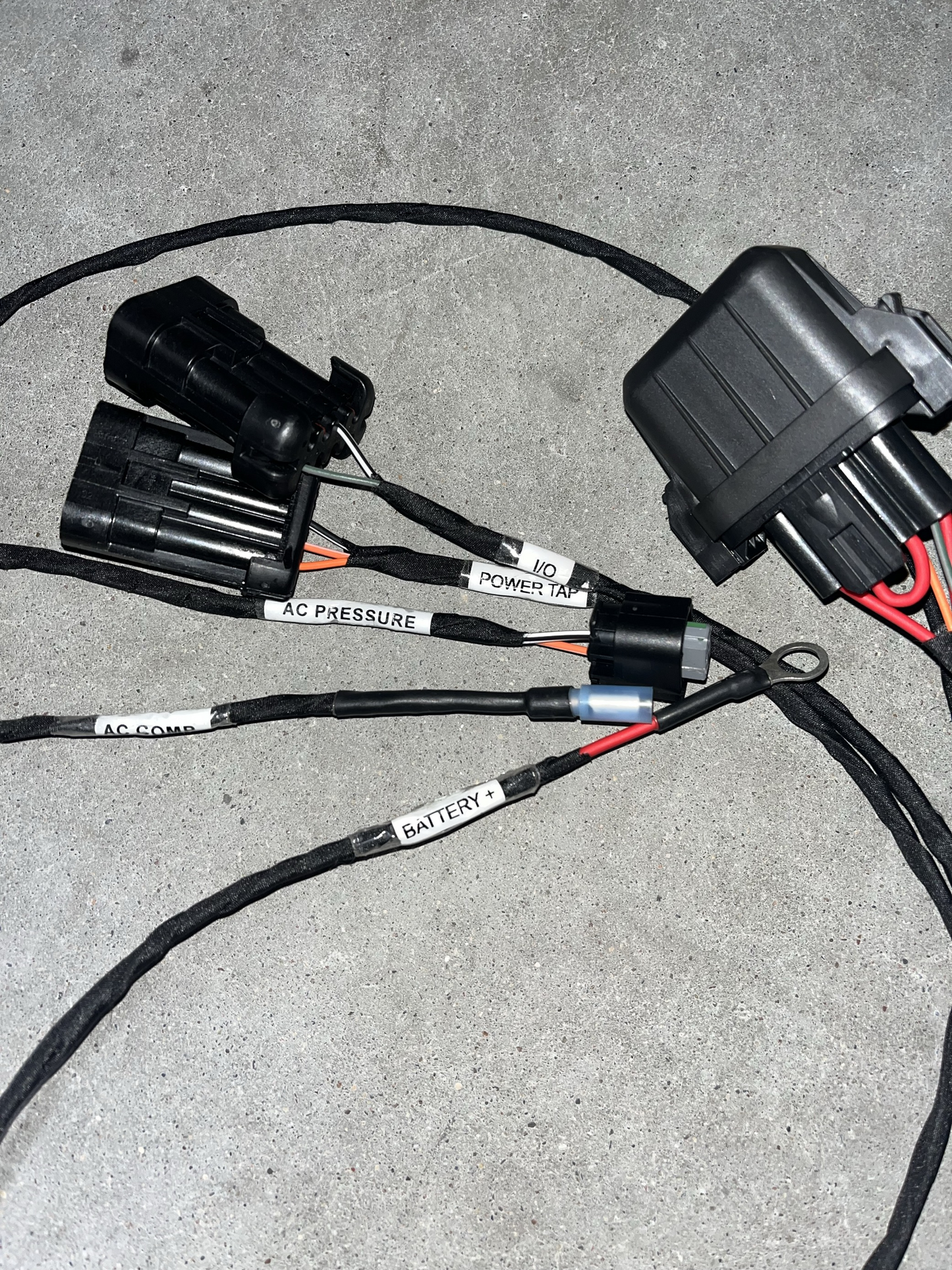 E9X Sanden AC Harness